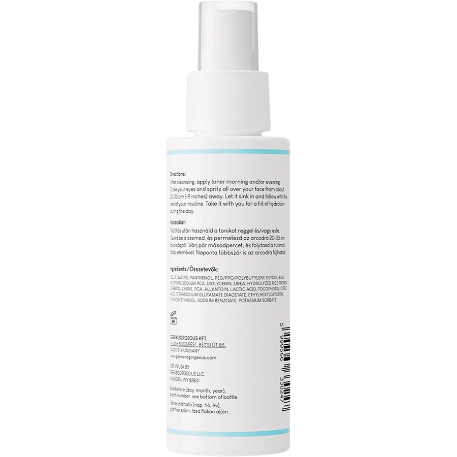 101 Basics Liquid Hydration Toner von Geek & Gorgeous Super Rabatt