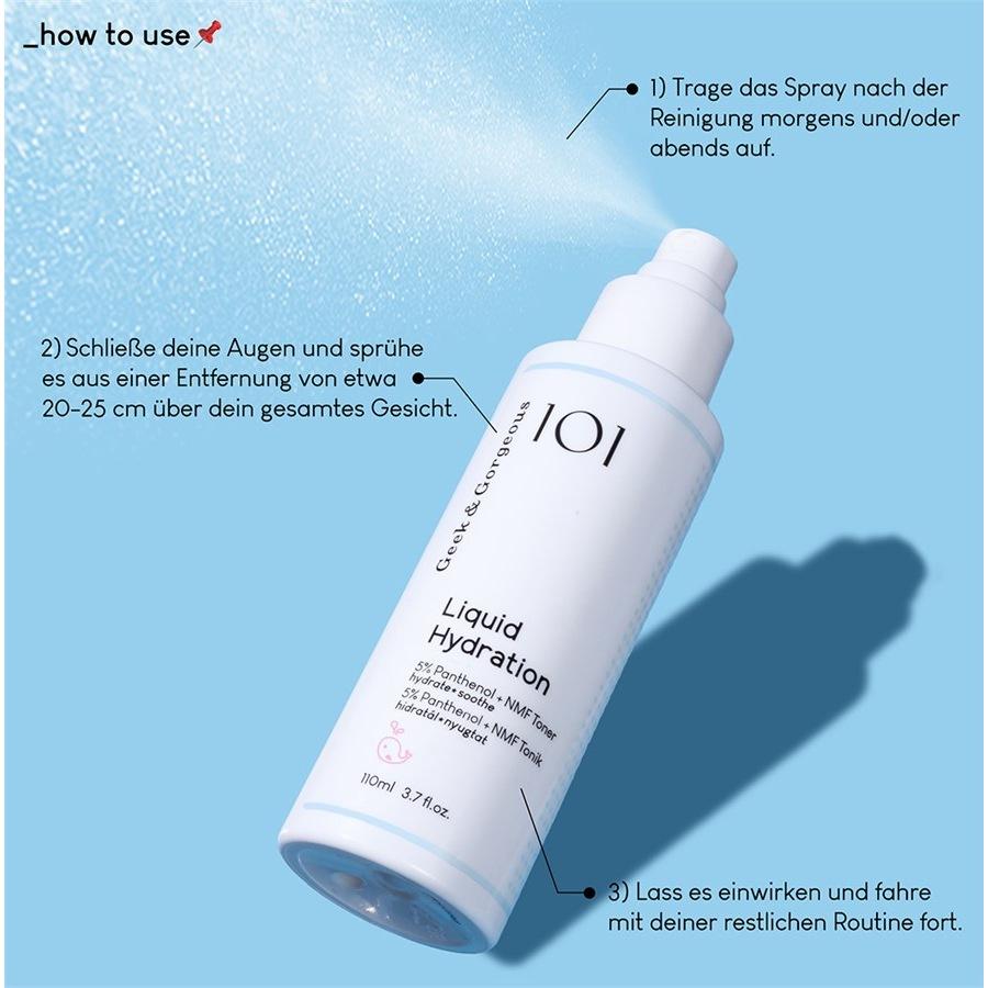 101 Basics Liquid Hydration Toner von Geek & Gorgeous Super Rabatt