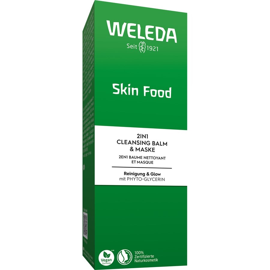 Skin Food 2in1 Cleansing Balm & Mask von Weleda Kostenlose Rückgabe