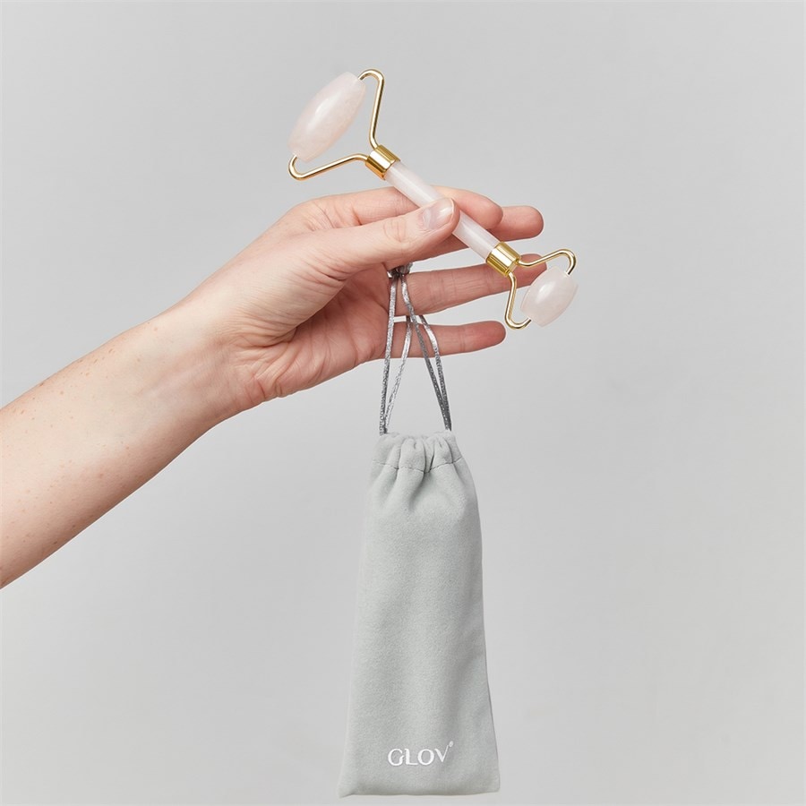 GLOV Facial Roller Pink Quartz Flash Sale