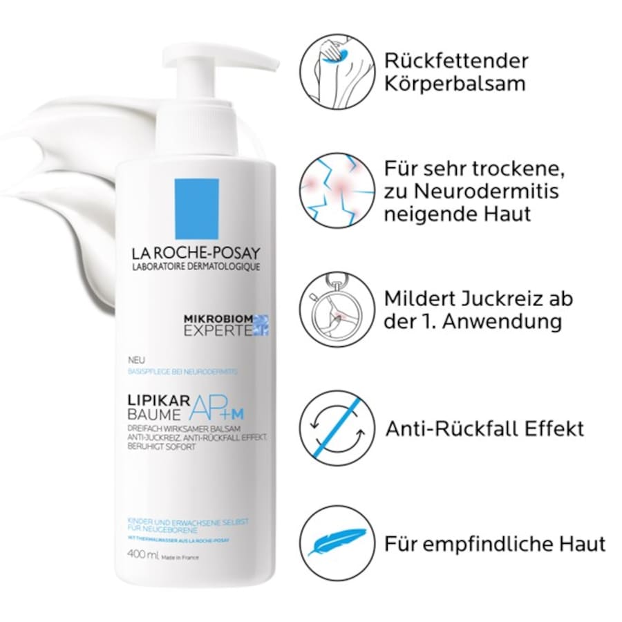 La Roche Posay Lipikar Baume AP+ M Creme Saisonschlussverkauf