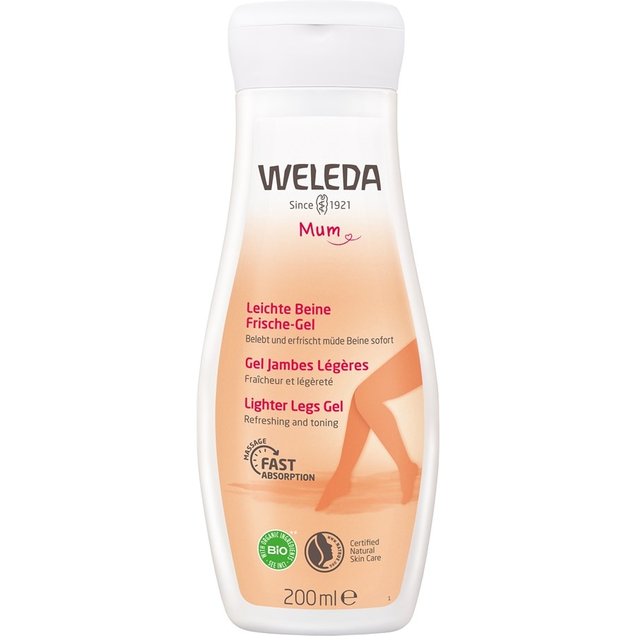 Schwangerschaftspflege Leichte Beine Frische Gel von Weleda