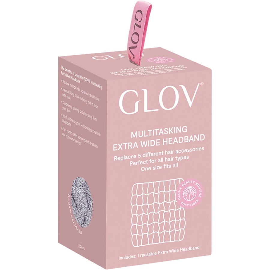 Multitasking Extra Wide Haarband Grey von GLOV Saisonschlussverkauf