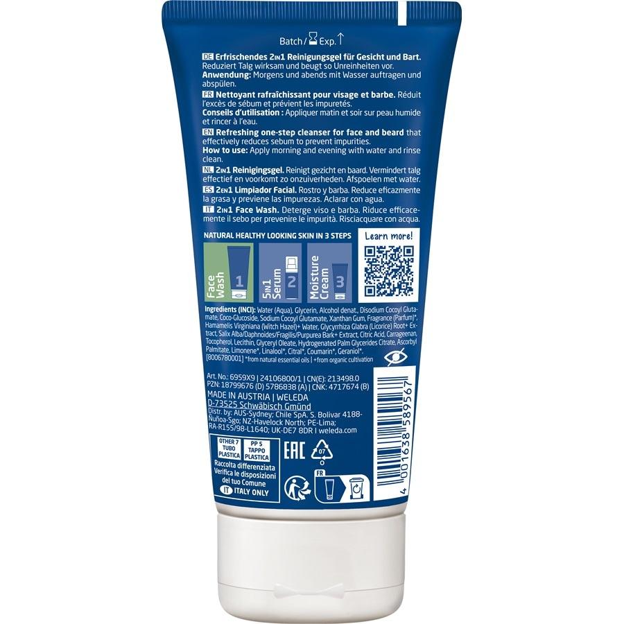 Weleda FOR MEN 2in1 Face Wash Fabrik Onlineshop