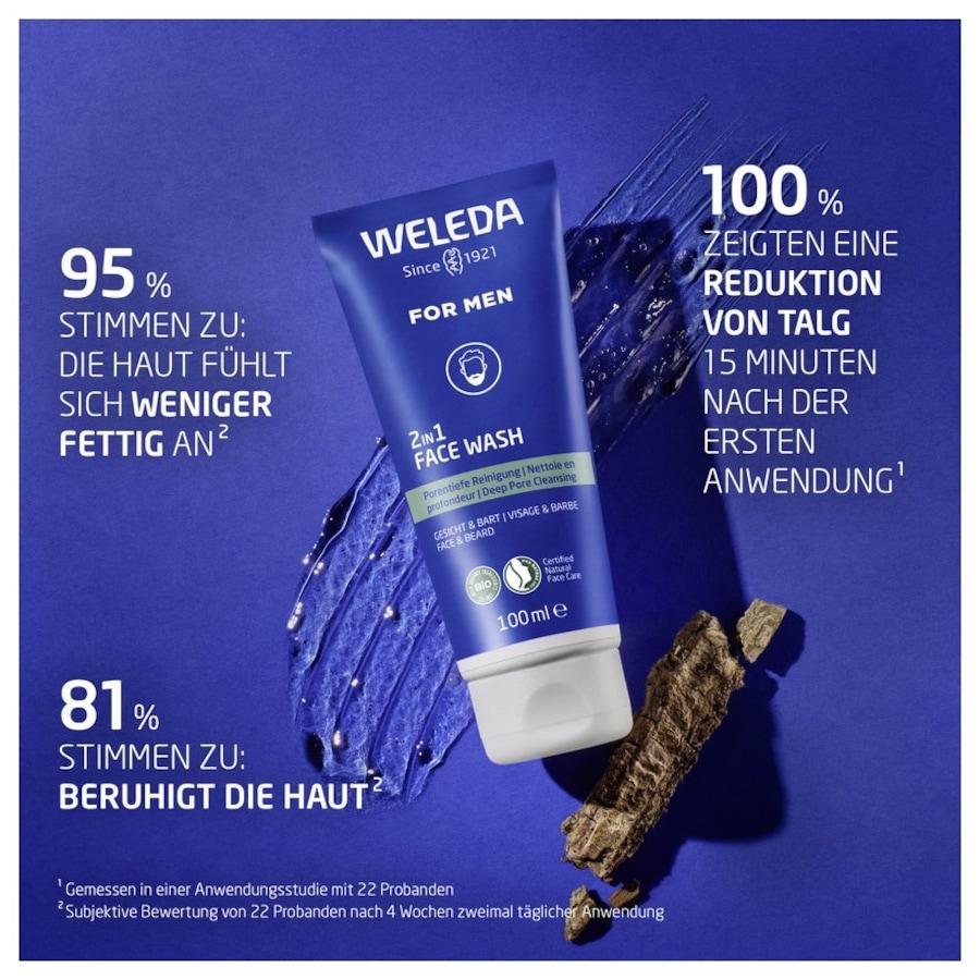 Weleda FOR MEN 2in1 Face Wash Fabrik Onlineshop