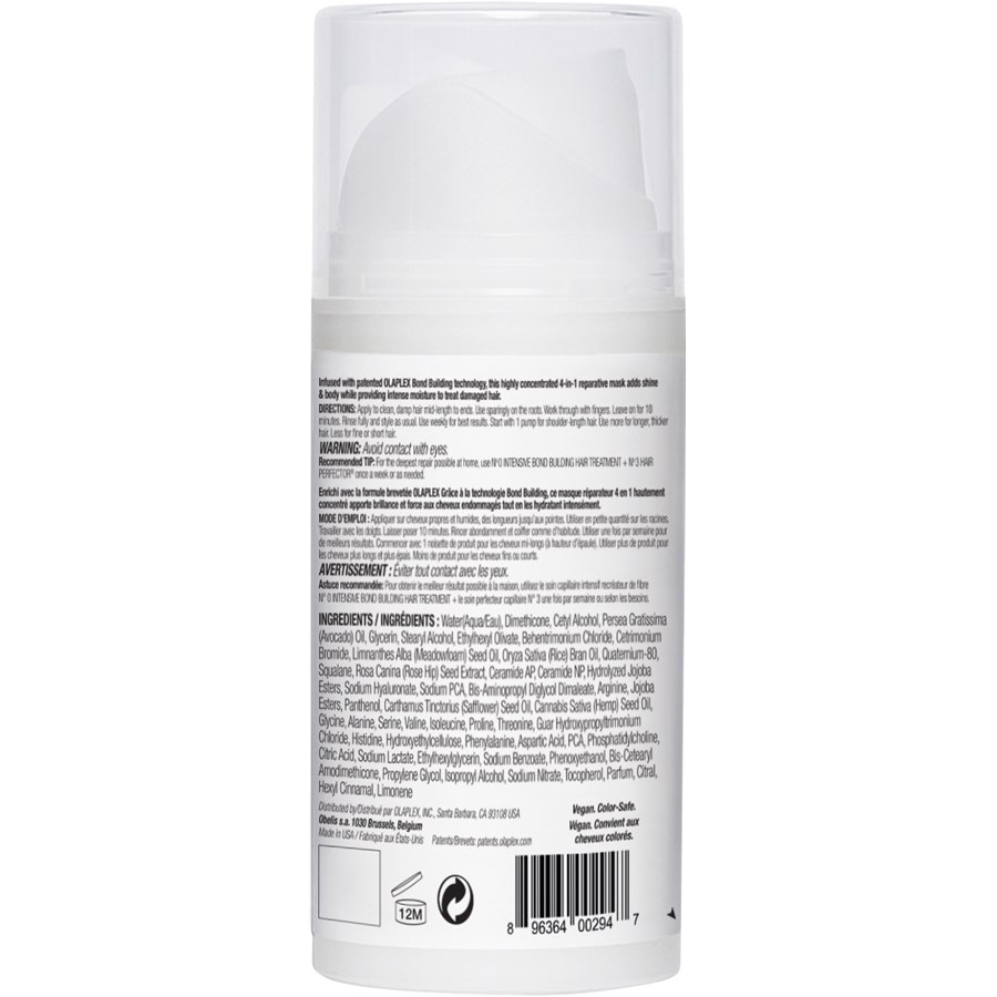 Aufbau N°8 Bond Intense Moisture Mask von Olaplex Discount Store für neue Produkte