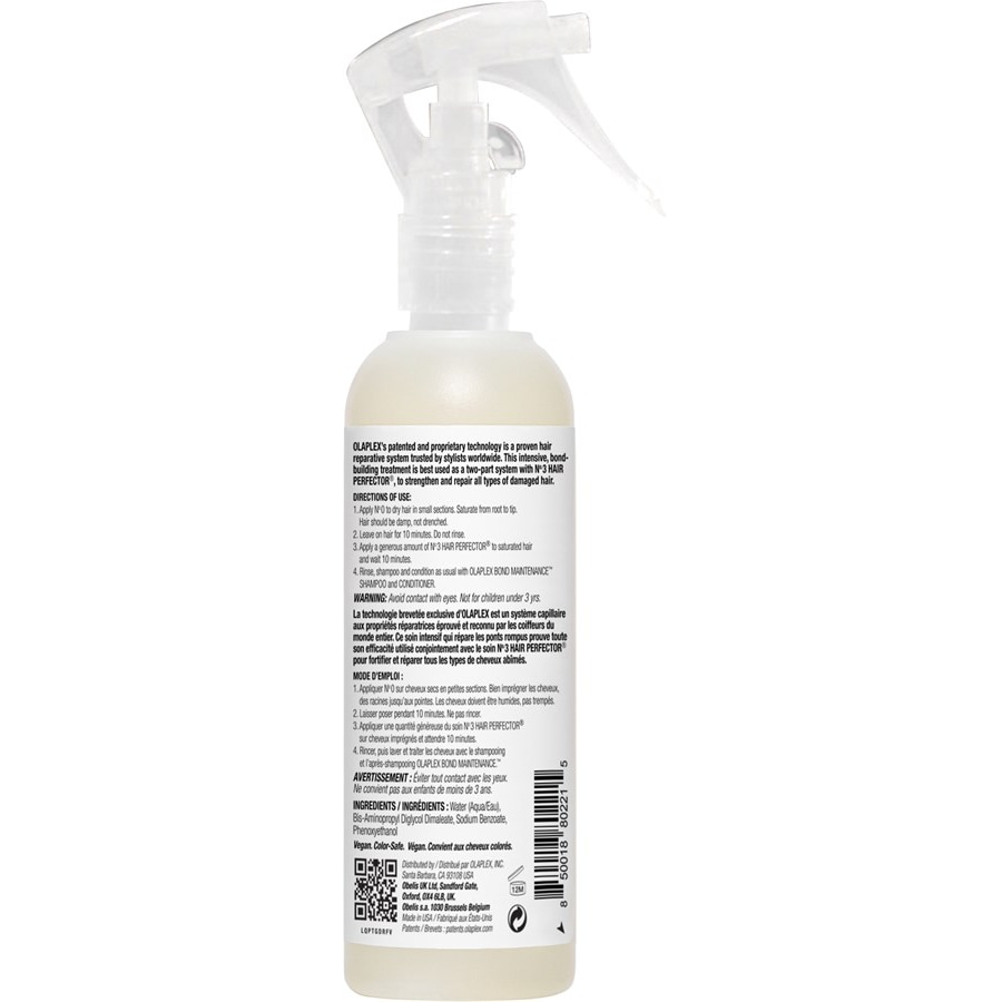 Aufbau N°0 Intensive Bond Building Hair Treatment von Olaplex Nur noch ein Tag übrig