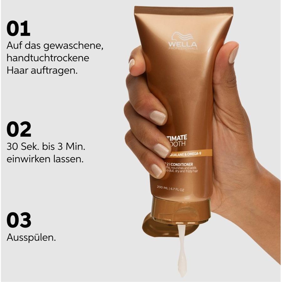 Ultimate Smooth Nährende Haarspülung von Wella Kostenlose Rückgabe