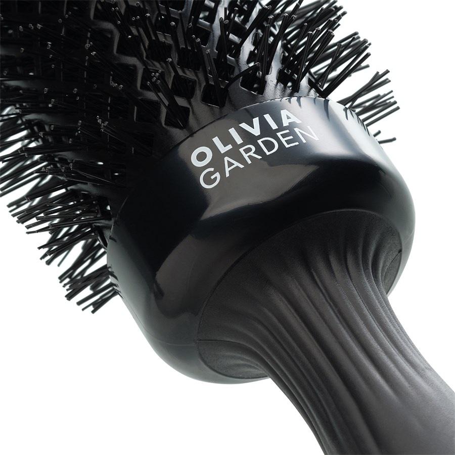 Blowout Expert Blowout Shine Rundbürste Black Label Mit gewellten Borsten von Olivia Garden Kostenloser Versand