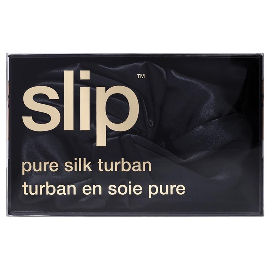 Hair Care Silk Hair Turban Black von slip Lagerräumung