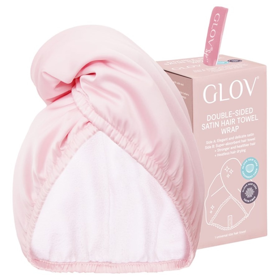 Doppelseitiger Satin-Mikrofaser Haarturban Hair Wrap Satin von GLOV Zeitlich begrenztes Angebot