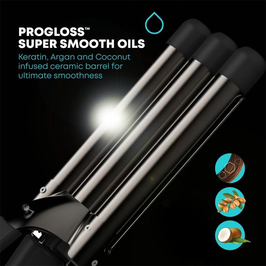 Styler Deep Beach Welleneisen von Revamp Professional Bis zu 65% Rabatt