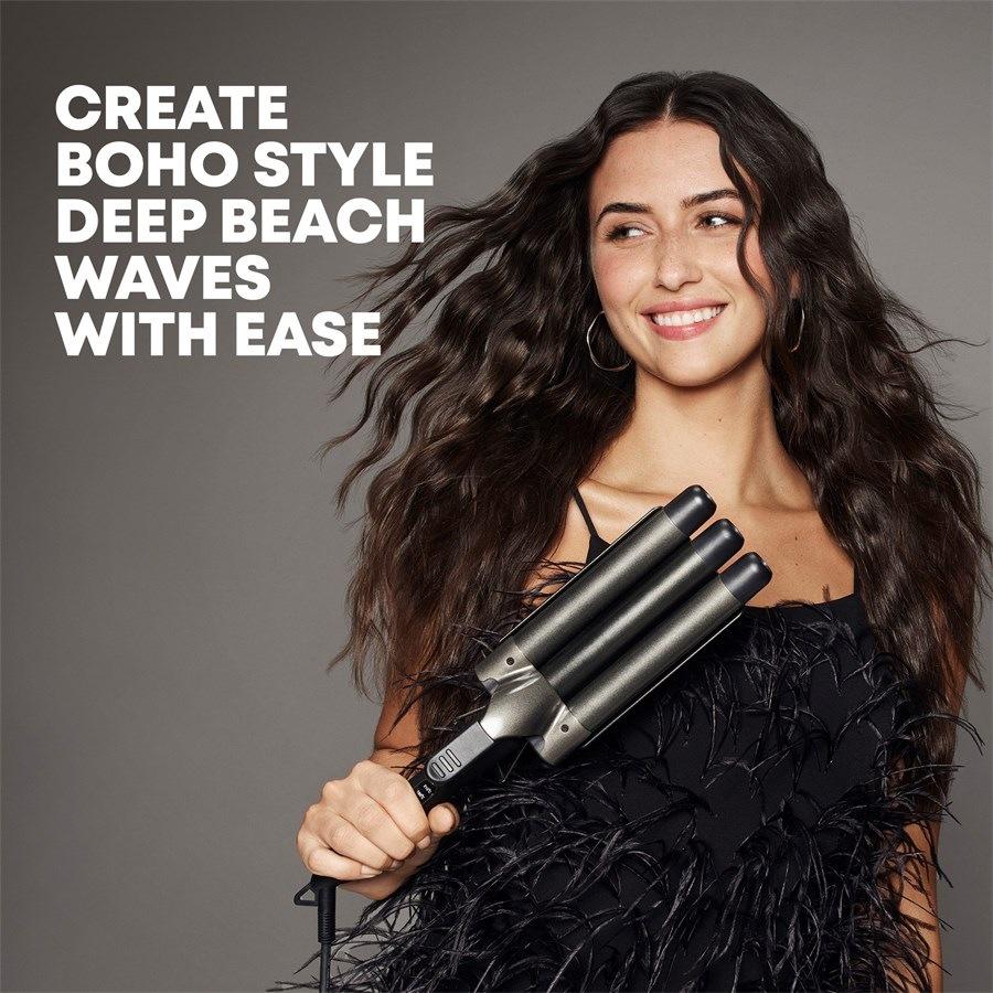 Styler Deep Beach Welleneisen von Revamp Professional Bis zu 65% Rabatt