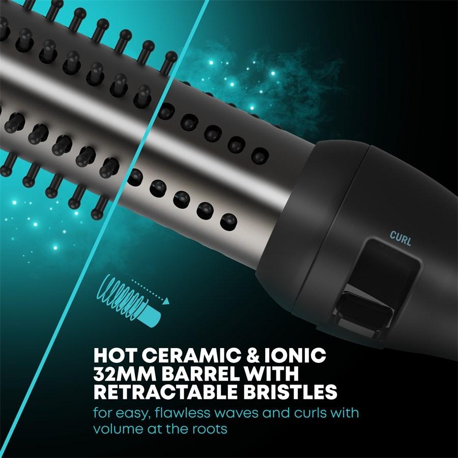 Styler Volume & Wave Keramik Hot Brush von Revamp Professional 50% Rabatt für begrenzte Zeit