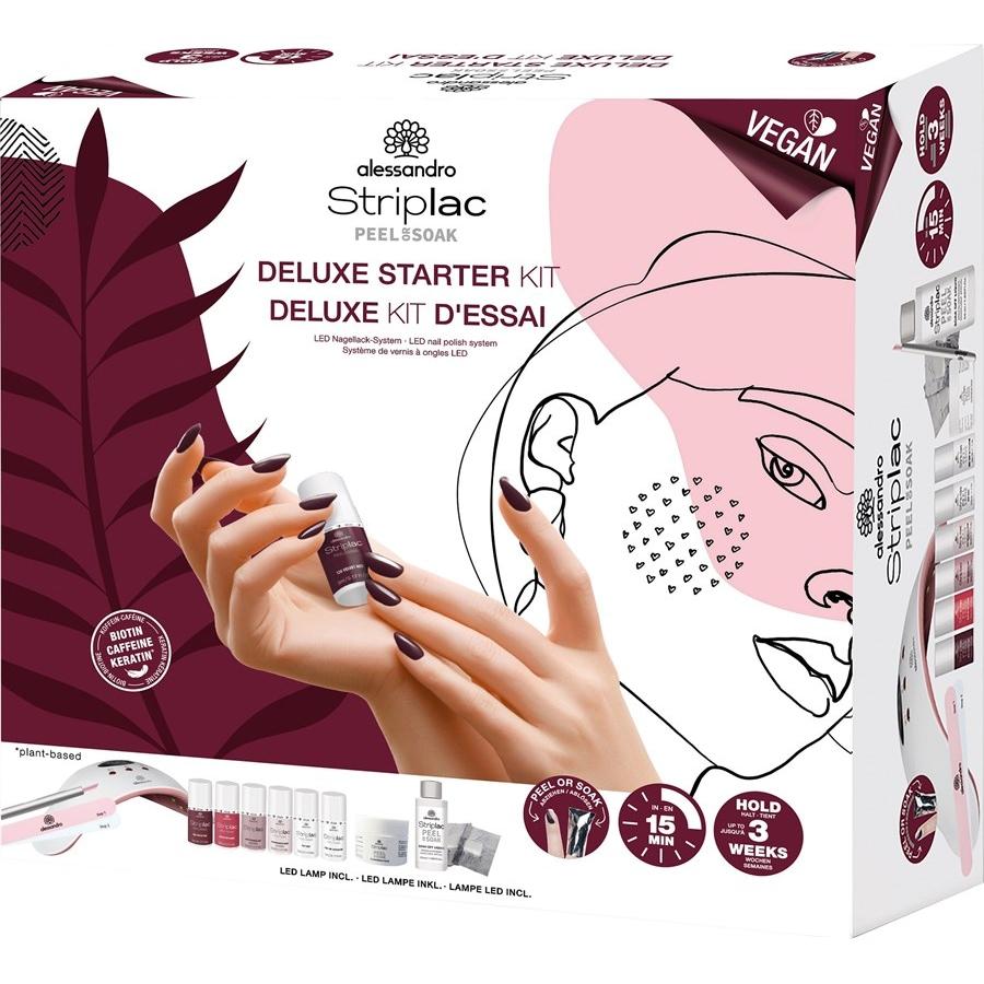 Striplac Peel Or Soak Sets Deluxe Starter Kit - Vegan von Alessandro Clearance-Verkauf