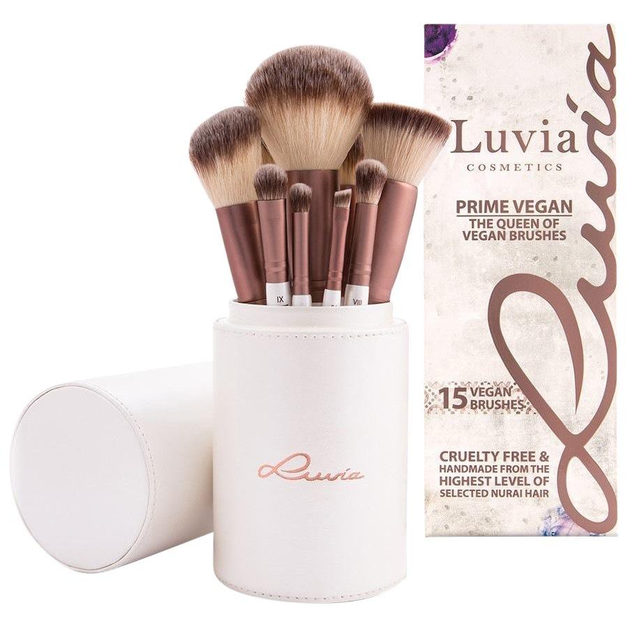 Pinselset Prime Vegan Set von Luvia Cosmetics Großer Ausverkauf