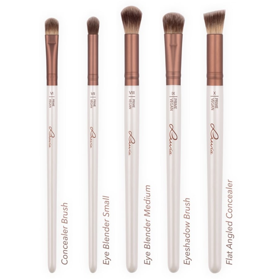Pinselset Prime Vegan Set von Luvia Cosmetics Großer Ausverkauf