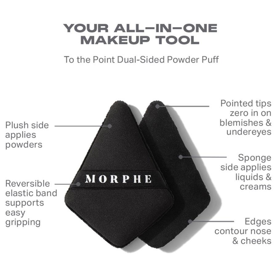 Schwämme To The Point Dual-Sided Powder Puff von Morphe Muttertagsangebot