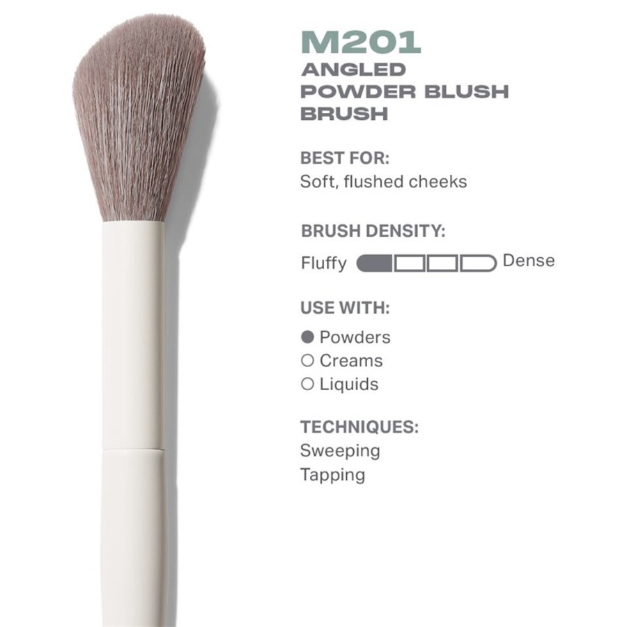 Gesichtspinsel-Sets M201 Angled Powder Blush Brush von Morphe ❤️ Online kaufen Heißer Verkauf
