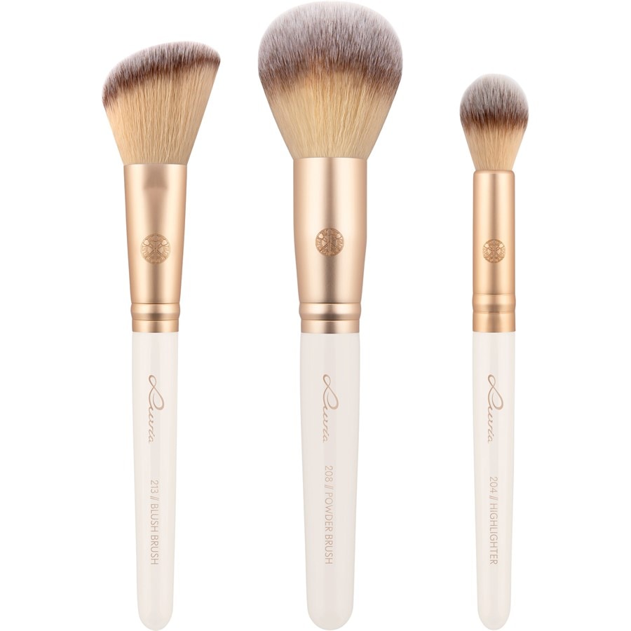 Pinselset Prime Vegan Champagne von Luvia Cosmetics Online Outlet