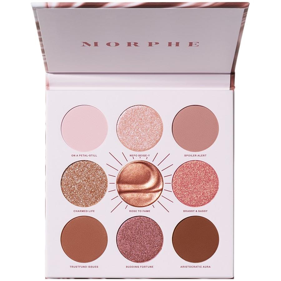 Lidschatten Rich & Foiled Artistry Palette Rose to Fame von Morphe