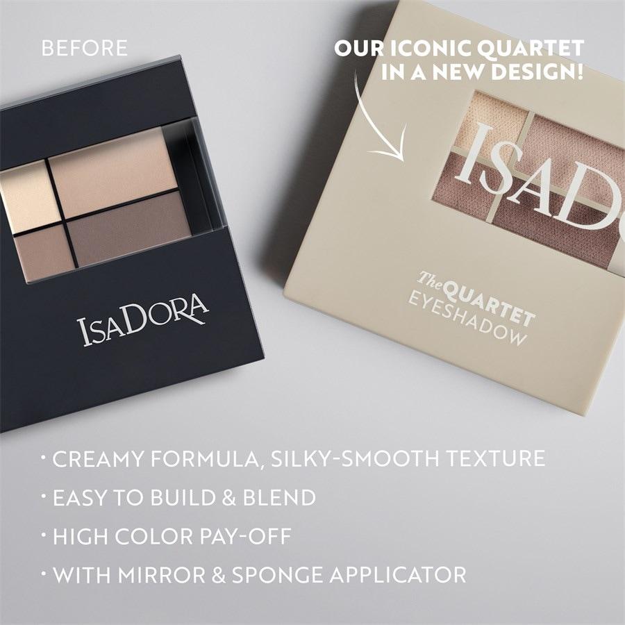 Lidschatten The Eyeshadow Quartet von Isadora Kostenloser Versand