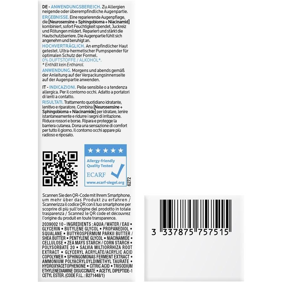 La Roche Posay Toleriane Dermallergo Augen Flash Sale