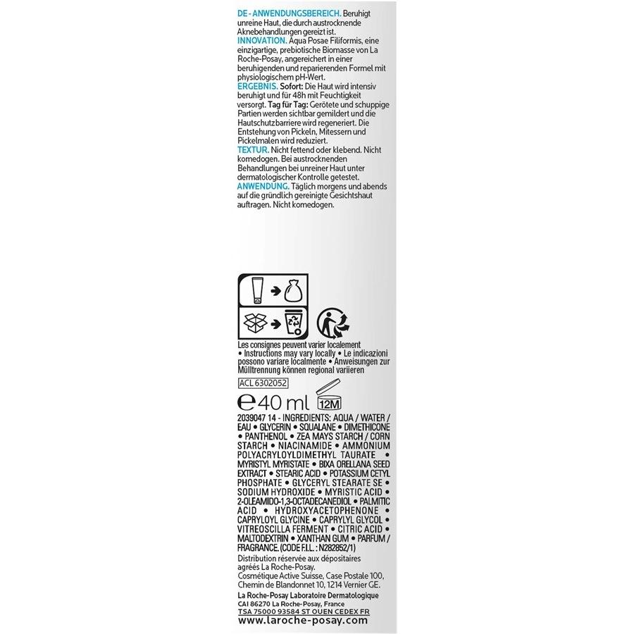 La Roche Posay Effaclar H Iso-Biome Feuchtigkeitspflege Online Shopping