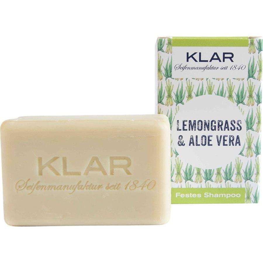 Festes Shampoo Lemongrass & Aloe Vera von Klar Seifen