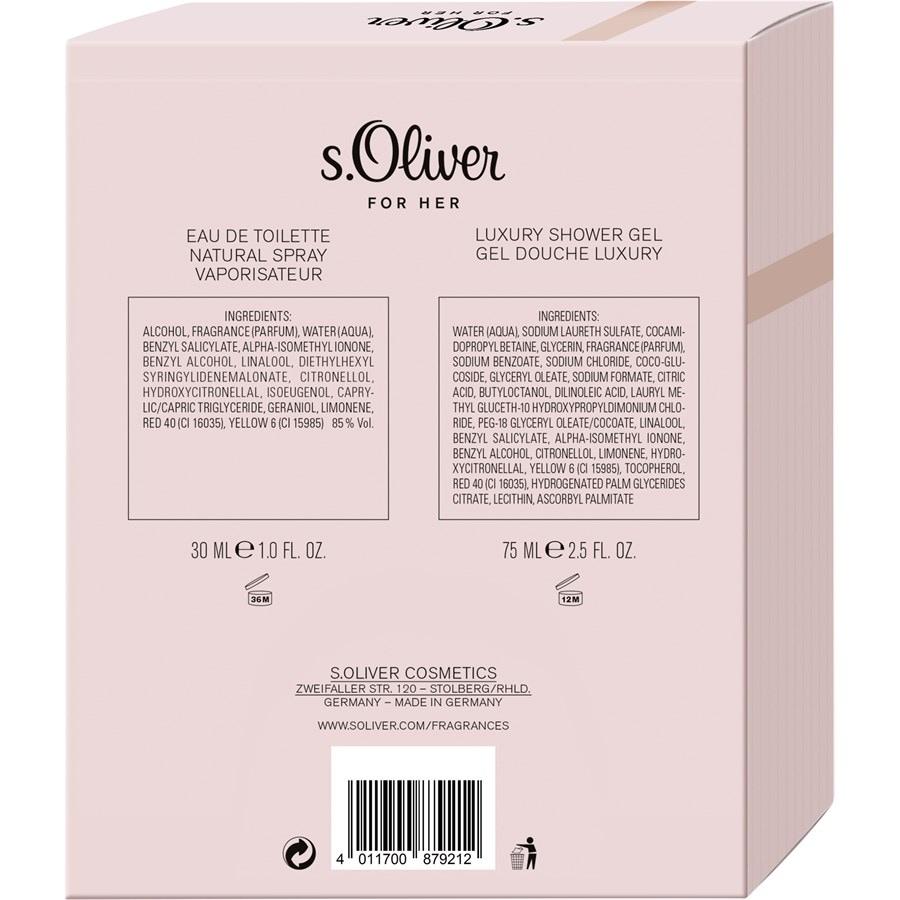 For Her Geschenkset von s.Oliver Riesige Ersparnisse