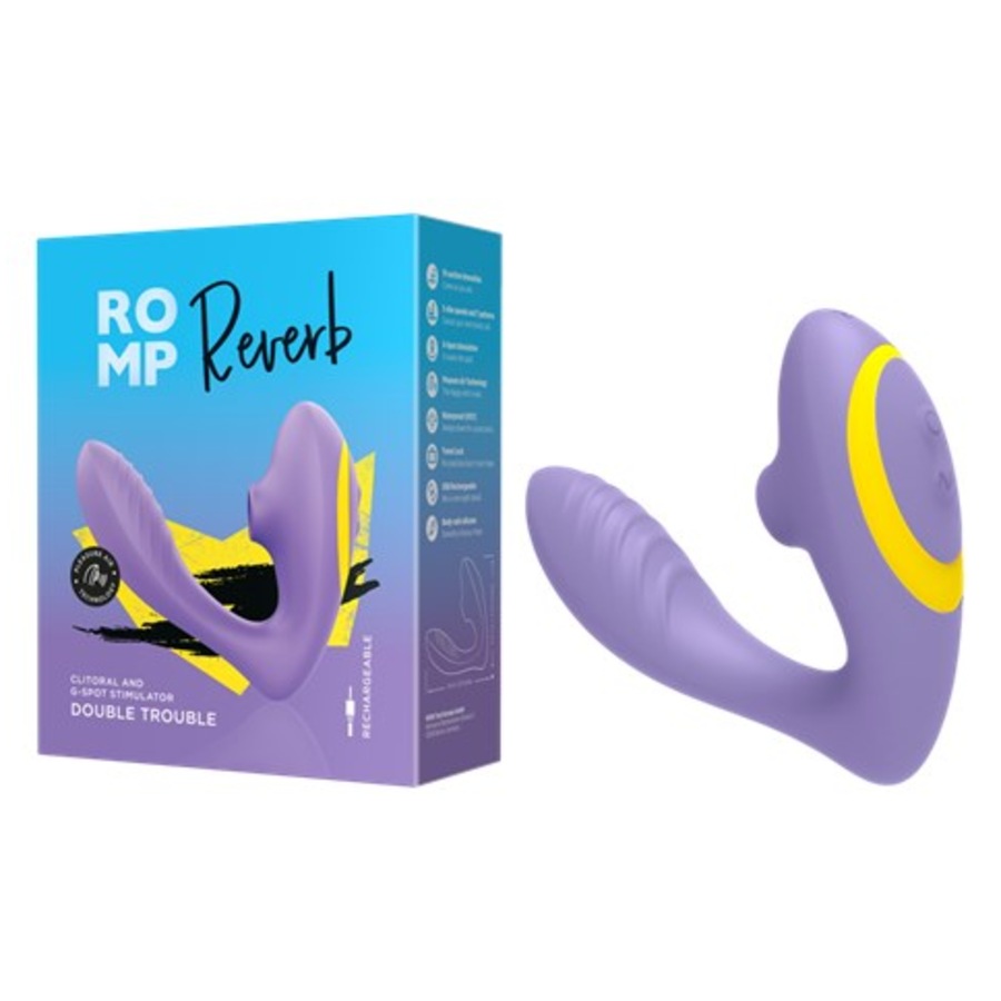 Vibratoren Reverb Double Pleasure 2 in 1 von ROMP Nur für heute