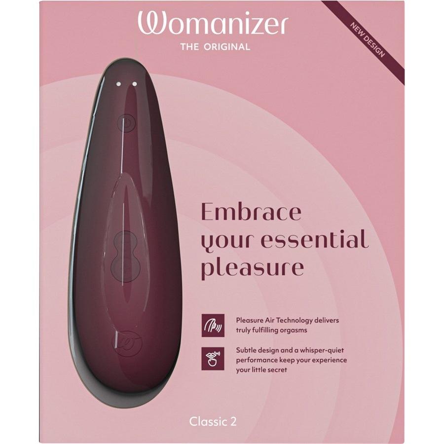 Classic 2 Klitoris-Stimulator 2 Bordeaux von Womanizer Fabrikladen