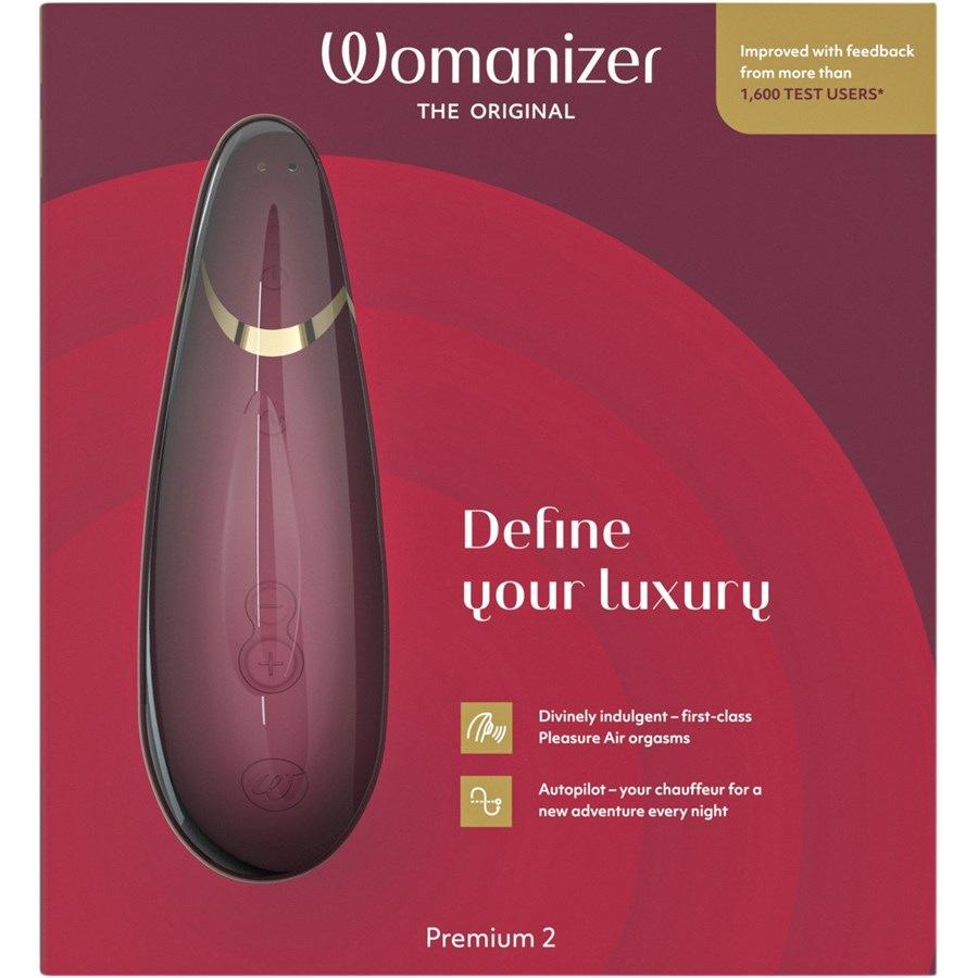 Premium 2 Klitoris-Stimulator 2 Bordeaux von Womanizer zollfrei