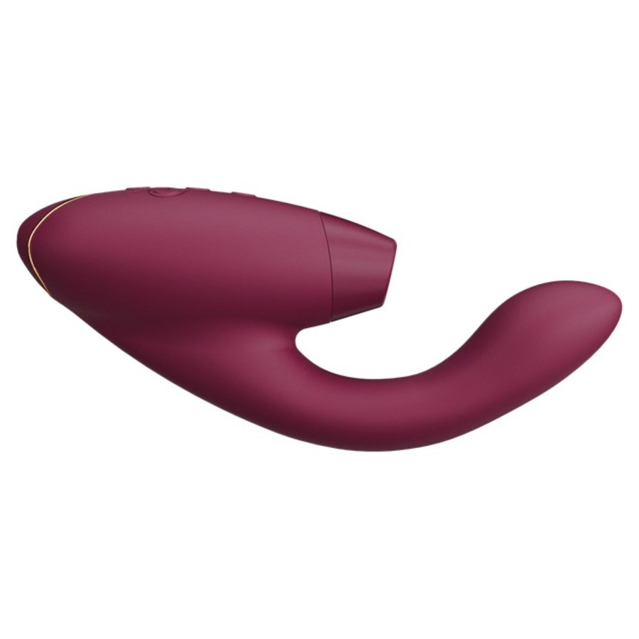 Duo 2 Luxuriöser Dual Stimulator Mit Pleasure Air Technologie Für Die Klitoris Und Vibration Für Den G-Punkt Boradeaux von Womanizer 2025
