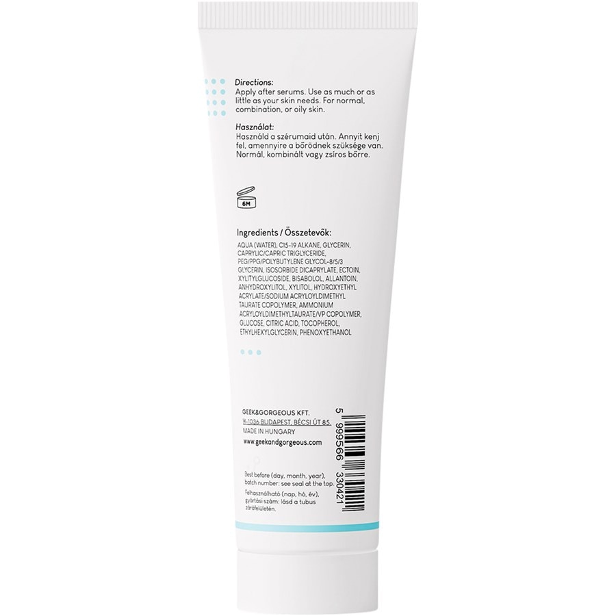 101 Basics Hydration Station Gel Cream von Geek & Gorgeous Super Rabatt