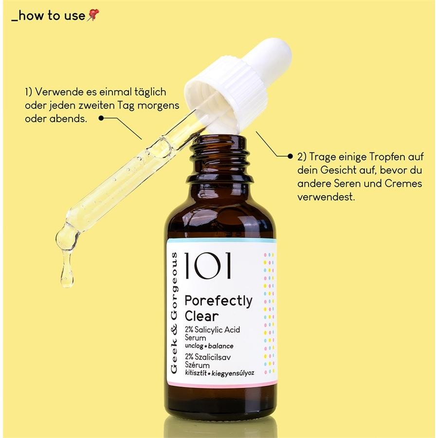 101 Actives Porefectly Clear Serum von Geek & Gorgeous Auslauf