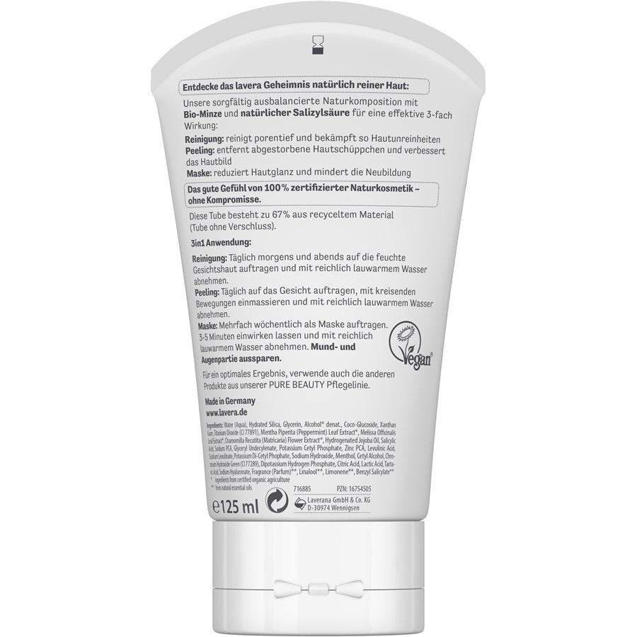 Lavera Pure Beauty 3in1 Reinigung Peeling Maske Bis zu 50% Rabatt