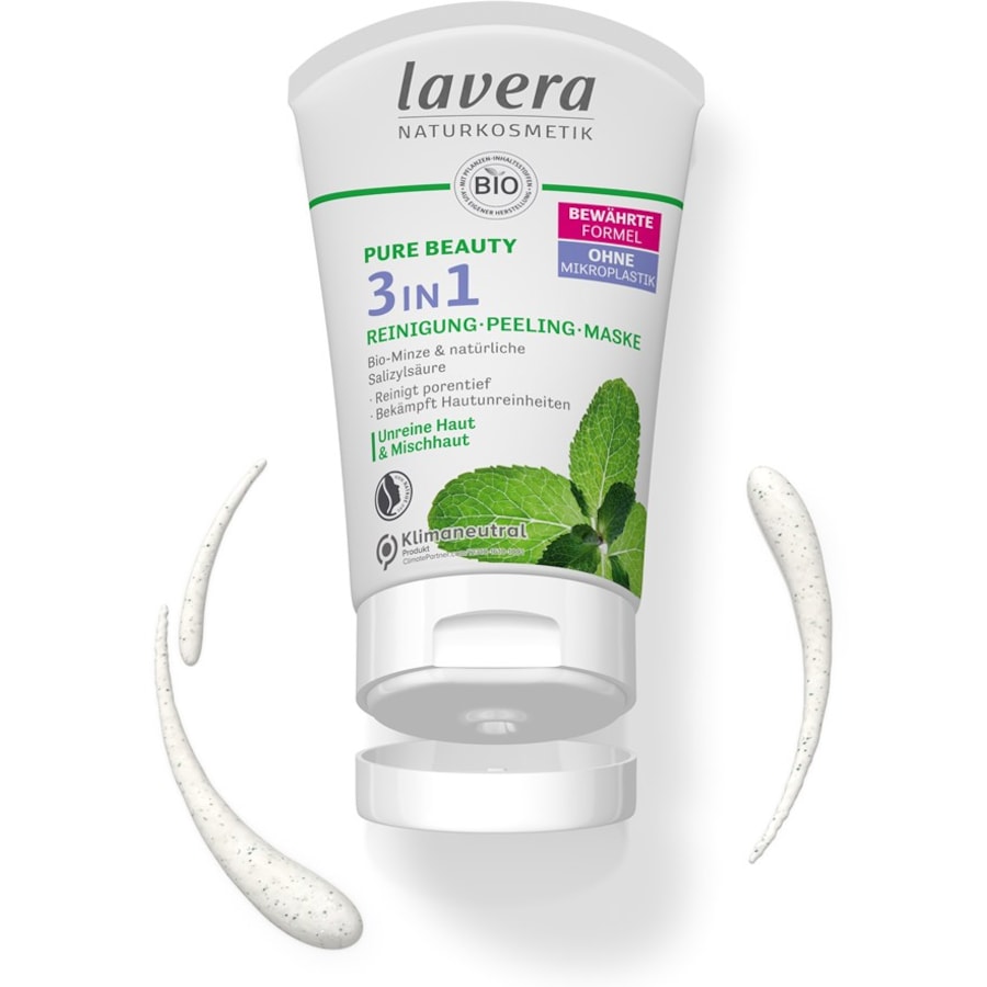 Lavera Pure Beauty 3in1 Reinigung Peeling Maske Bis zu 50% Rabatt