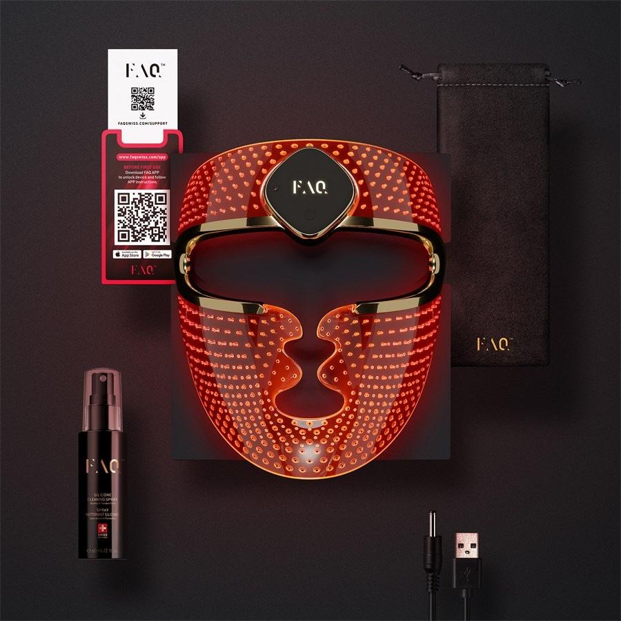 FAQ 202 Smart Silicone LED Face Mask Zur Lichttherapie Aus Silikon von FAQ Swiss Bis zu 65% Rabatt