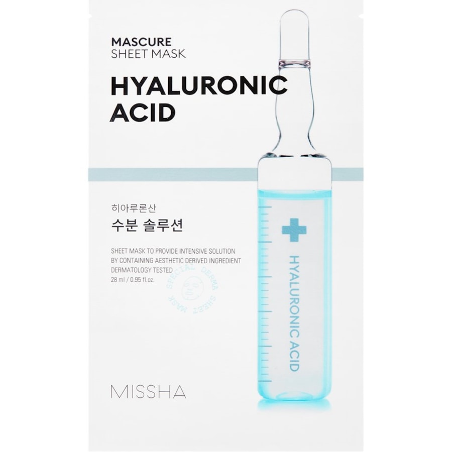 Tuchmasken Mask Mascure Hyaluronic Acid von MISSHA Vierteljährliche Förderung