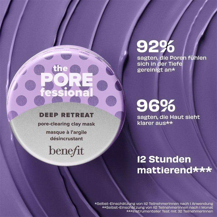 Gesichtsmasken The POREfessional Deep Retreat - Poren klärende Tonerde Maske von Benefit 50% Rabatt mit kostenlosem Versand