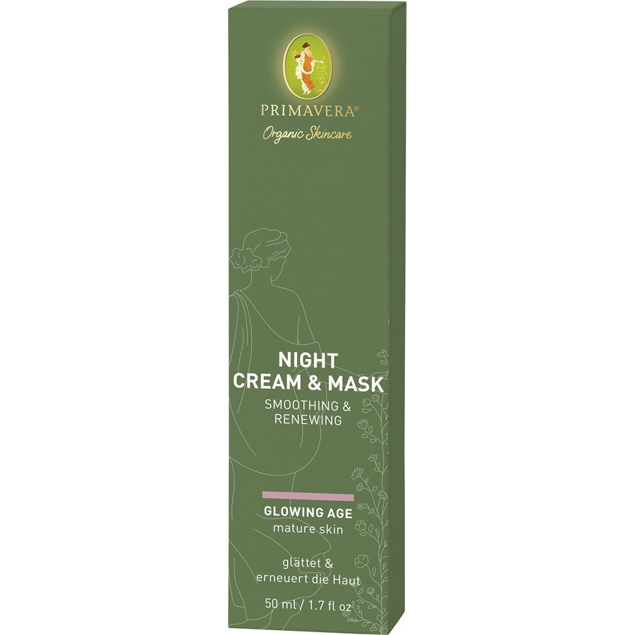 Primavera Glowing Age Night Cream & Mask Smoothing & Renewing Rabatte dieses Monats