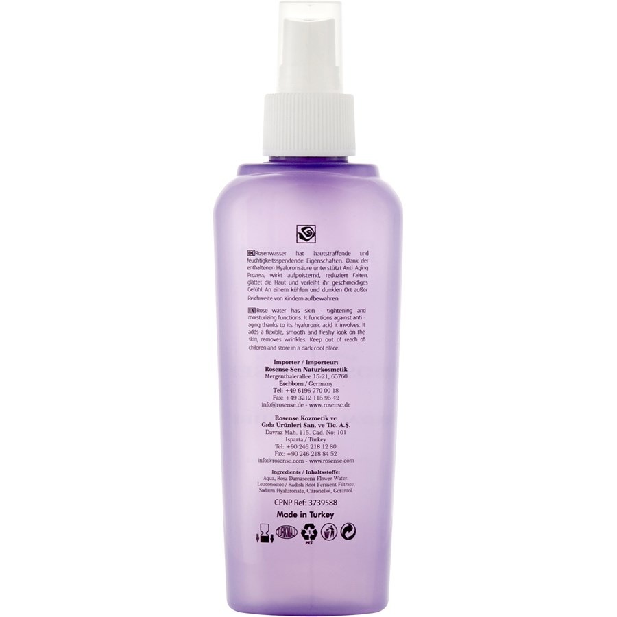 Rosense Rosenwasser mit Hyaluronsäure Online Shopping