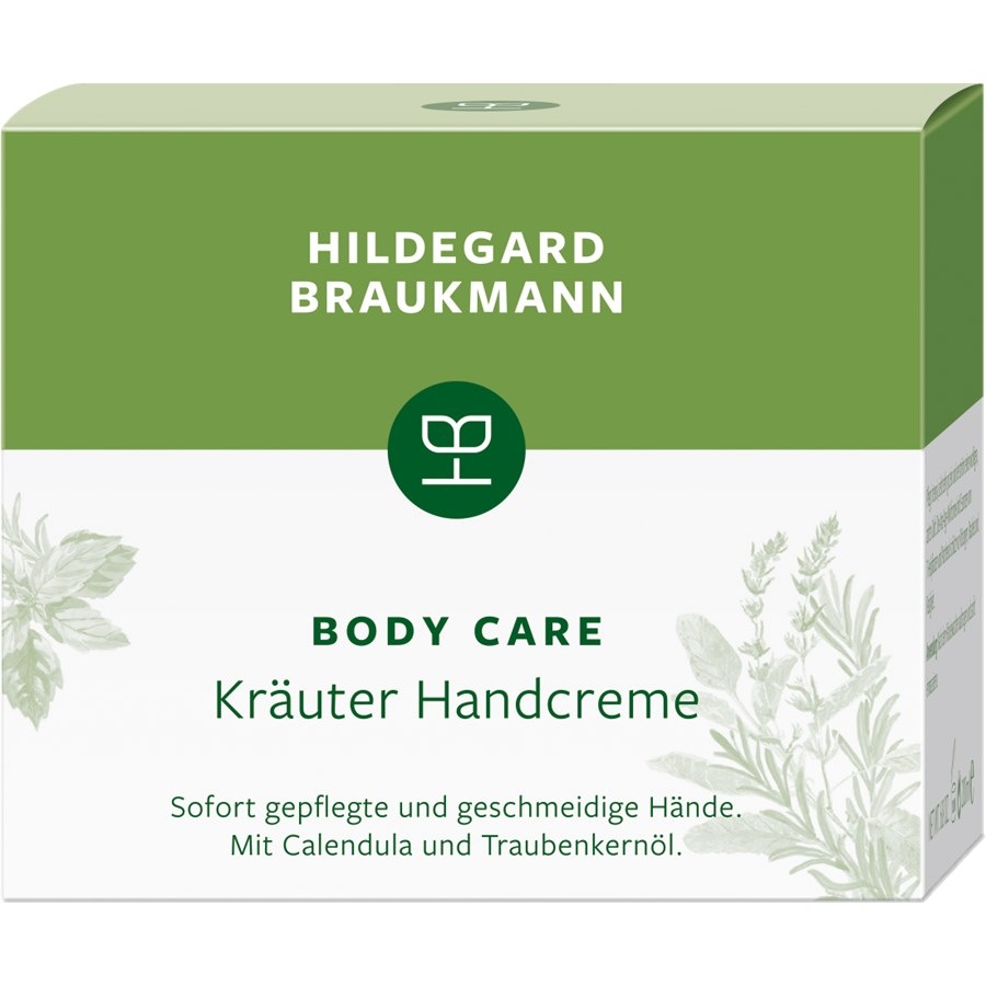 Body Care Kräuter Handcreme von Hildegard Braukmann Zeitlich begrenztes Angebot
