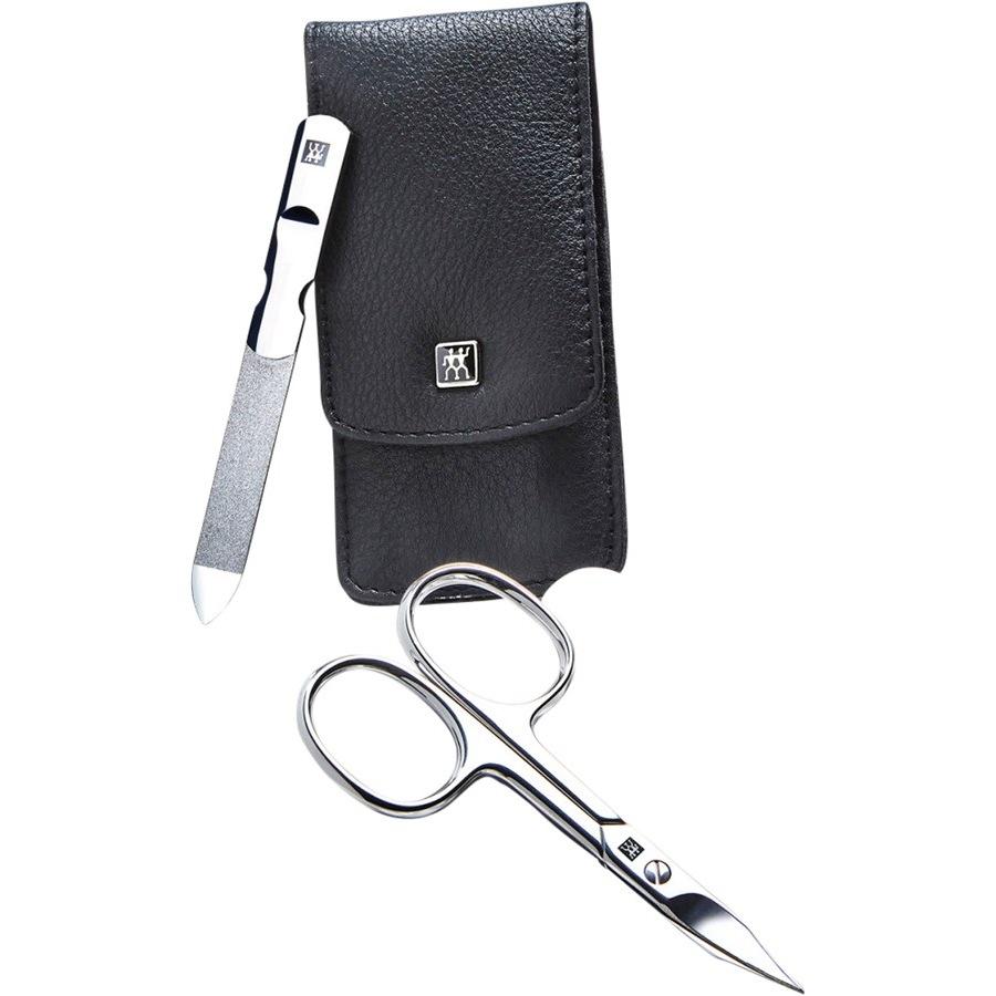 Sets 3-tlg. Maniküre/Pediküre-Etui Schwarzem Rindleder von Zwilling Beauty Bis zu 60% Rabatt