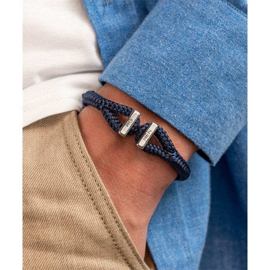 Nautische Armbänder Icy Ike Navy Begrenzte Freigabe