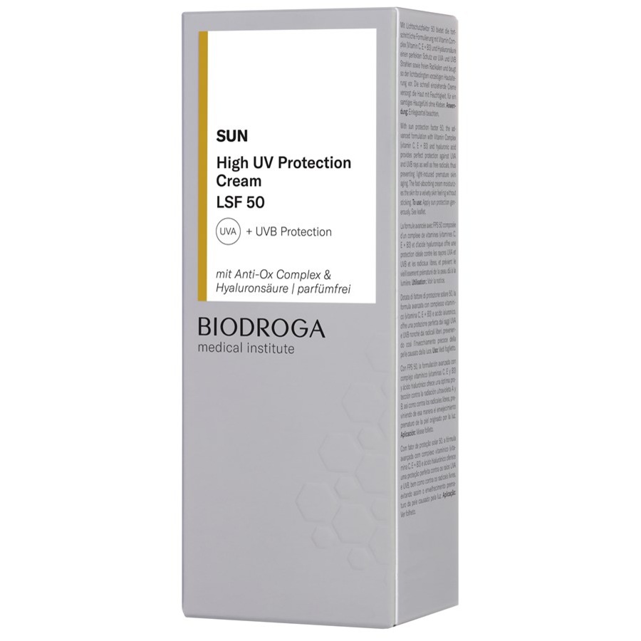 Sun High UV Protection Cream LSF 50 von Biodroga Super Rabatt