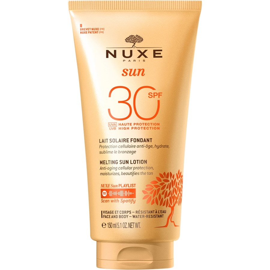 Nuxe Sun Sonnenmilch Gesicht und Körper LSF 30