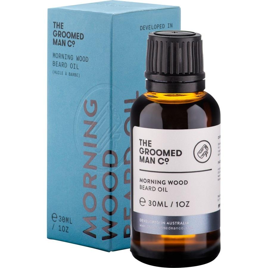 The Groomed Man Co. Morning Wood Beard Oil im Angebot
