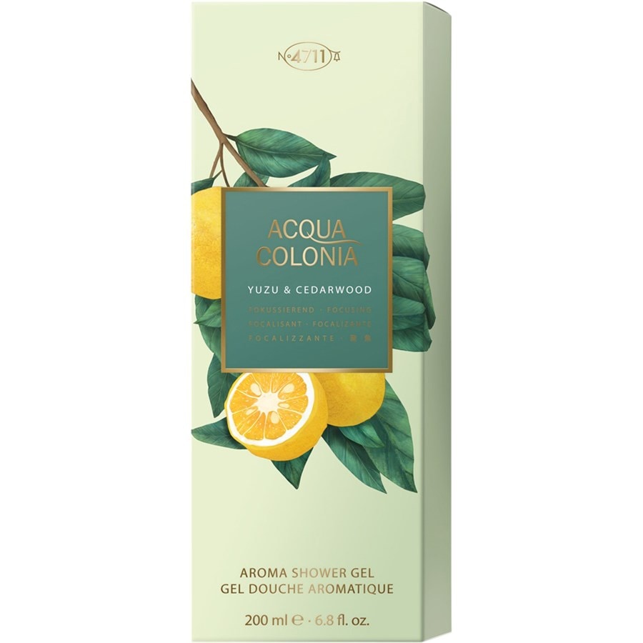 Yuzu & Cedarwood Aroma Shower Gel von 4711 Acqua Colonia Super Rabatt